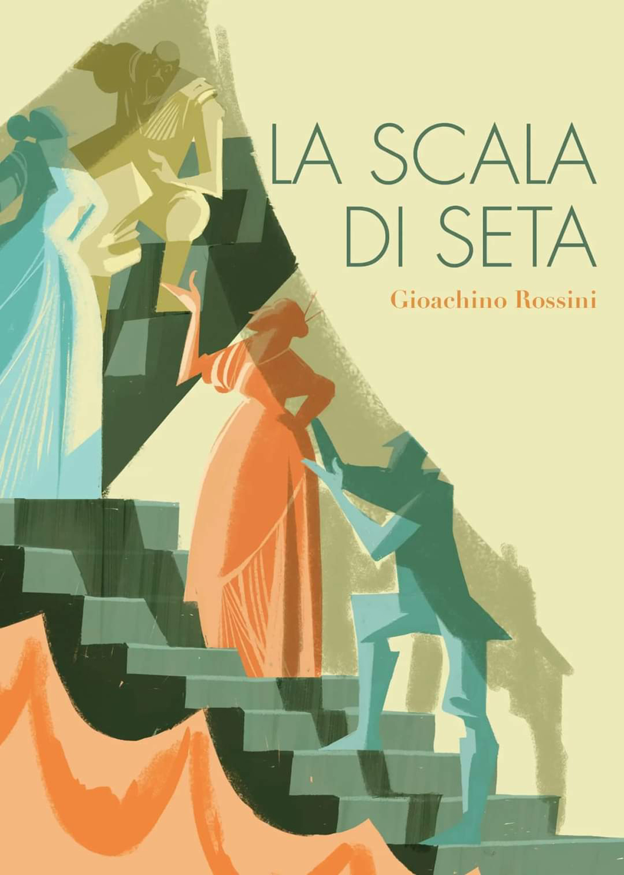 Il soprano Yulia Merkudinova nella rappresentazione operistica "La Scala di Seta" di Gioachino Rossini.